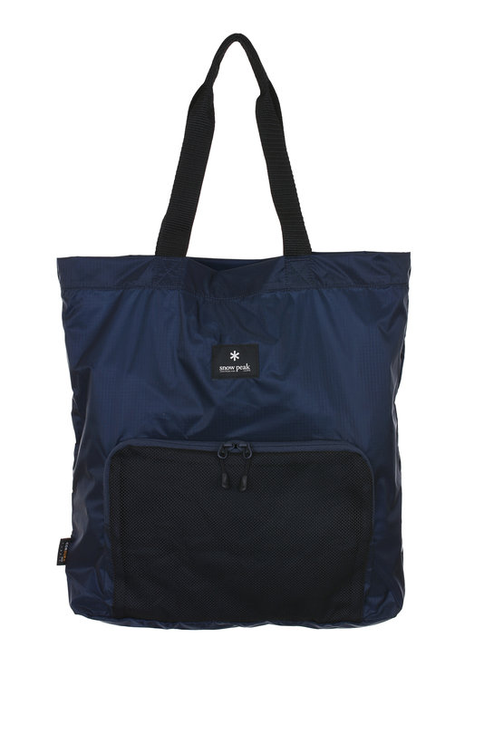 Snow Peak Pocketable Tote Bag Type 1 - Navy | Kafka Mercantile