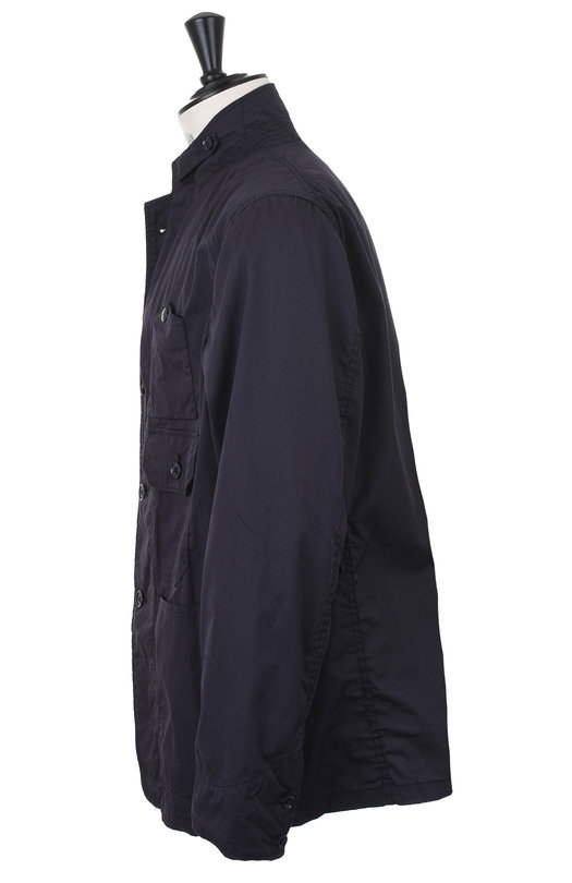 Engineered Garments Mercantile Work Jacket Highcount - Dark Navy ...
