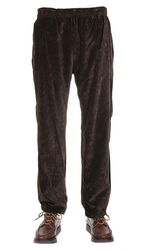 Needles Reversible Damask Jacquard Easy Pant - Brown | Kafka Mercantile