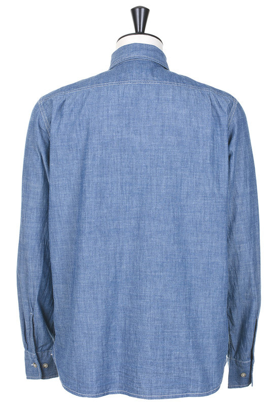 Manifattura Ceccarelli Historic Shirt - Chambray | Kafka Mercantile