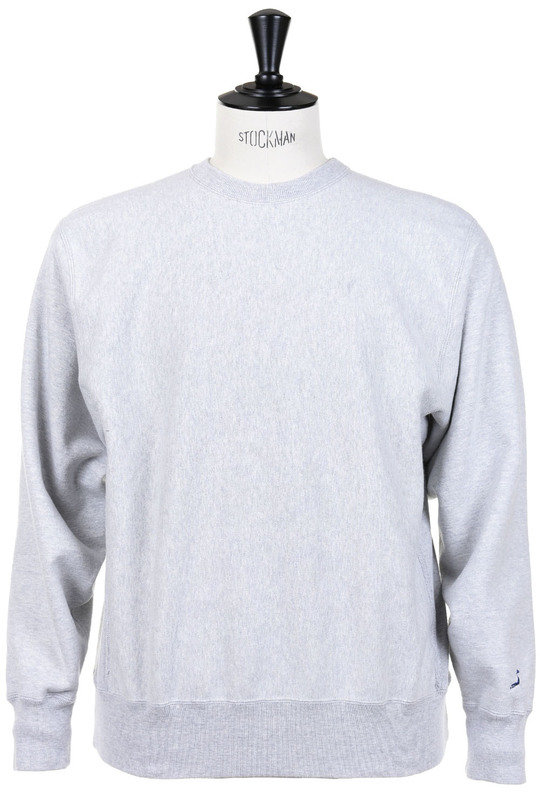 orSlow Reverse Weave Heavyweight Vintage Sweatshirt - Light Grey ...