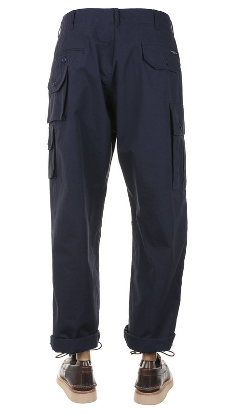 EG Specials K Cargo Pant Cotton Ripstop - Dark Navy | Kafka Mercantile