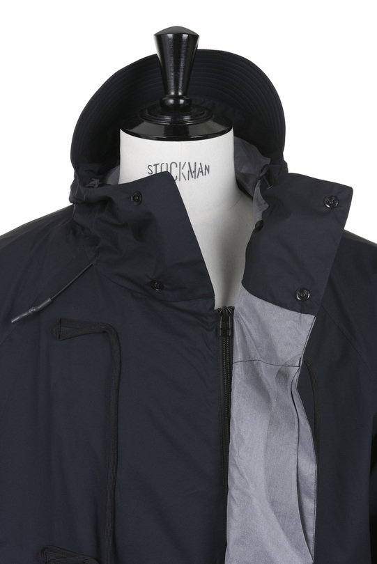 Norbit 3 Layer 2Way Jacket - Navy | Kafka Mercantile