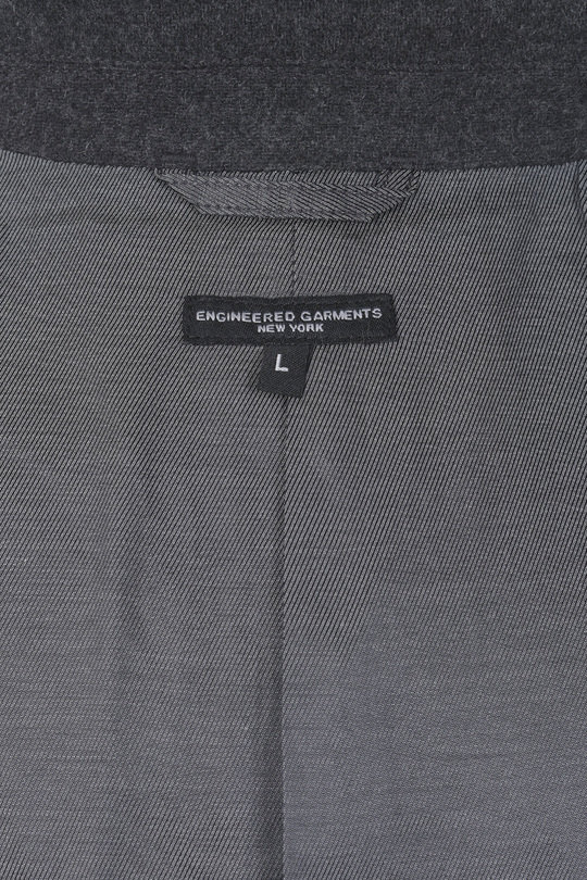 Engineered Garments Andover Jacket PolyWool Flannel - Grey | Kafka ...