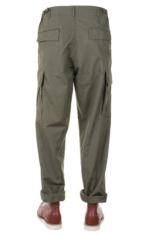 orSlow Vintage Fit Ripstop Cargo Pant - Army | Kafka Mercantile