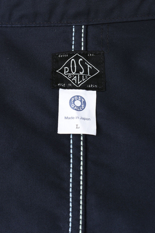 Post Overalls No.1 Jacket Vintage Moleskin - Navy | Kafka Mercantile