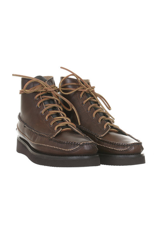 Yuketen All Handsewn Maine Guide Lace To Toe - Glace Brown | Kafka ...