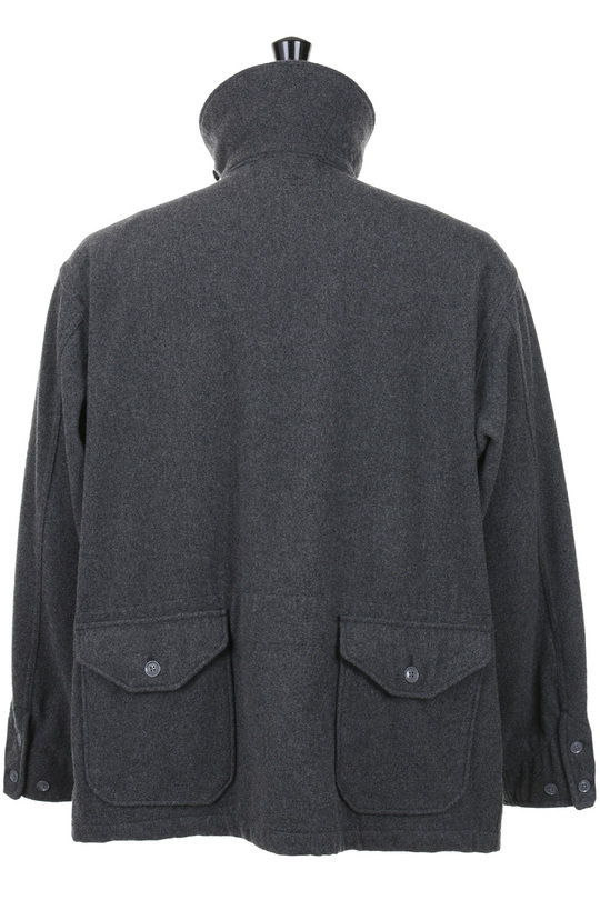 Engineered Garments Maine Guide Jacket WoolPolyester Flannel - Grey ...