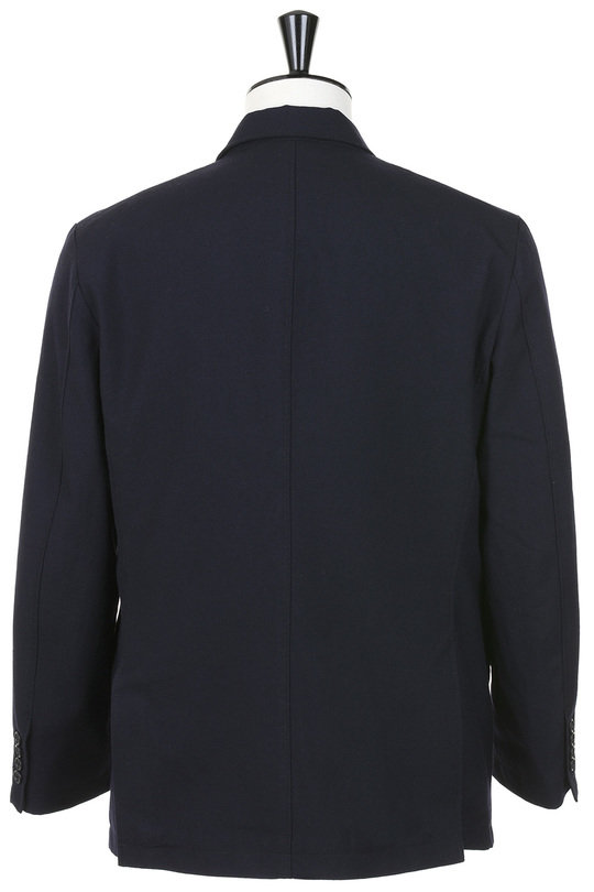 Engineered Garments Andover Jacket Wool Serge - Navy | Kafka Mercantile