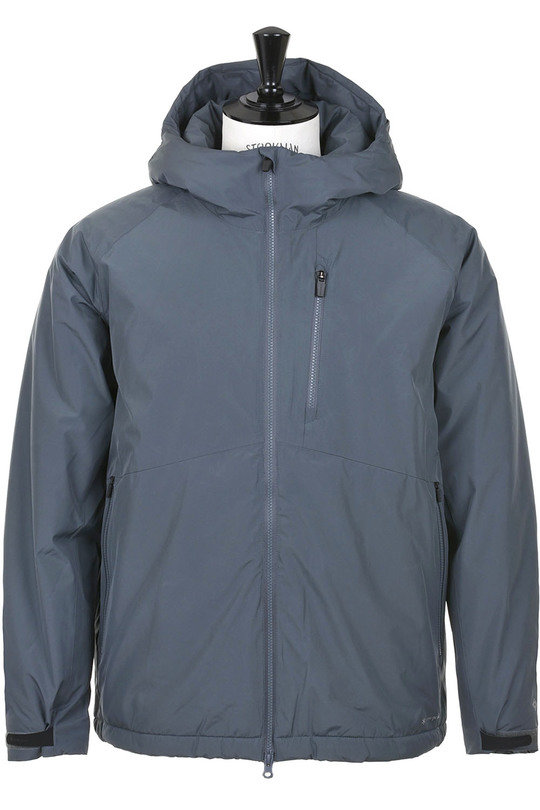 Snow Peak Gore Windstopper Warm Jacket - Slate Blue | Kafka Mercantile