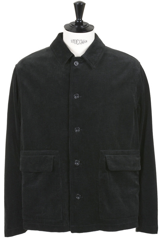 #31.50.3333 Corduroy Coverall - Black