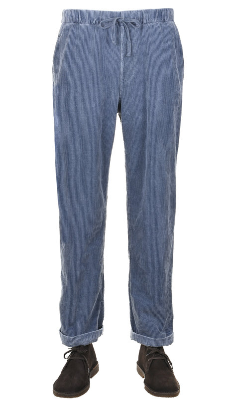 Wide Wale Corduroy Easy Chino - Navy