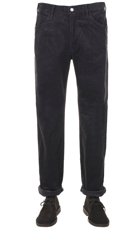 Narrow Fit Corduroy 5 Pocket - Fade Ink