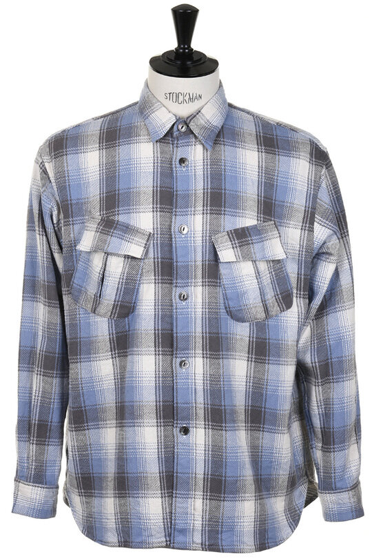 Fatigue Shirt - Blue Check