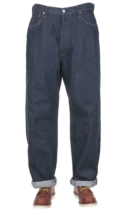 12oz Selvedge Wide Tapered One Wash 40-702C - Indigo