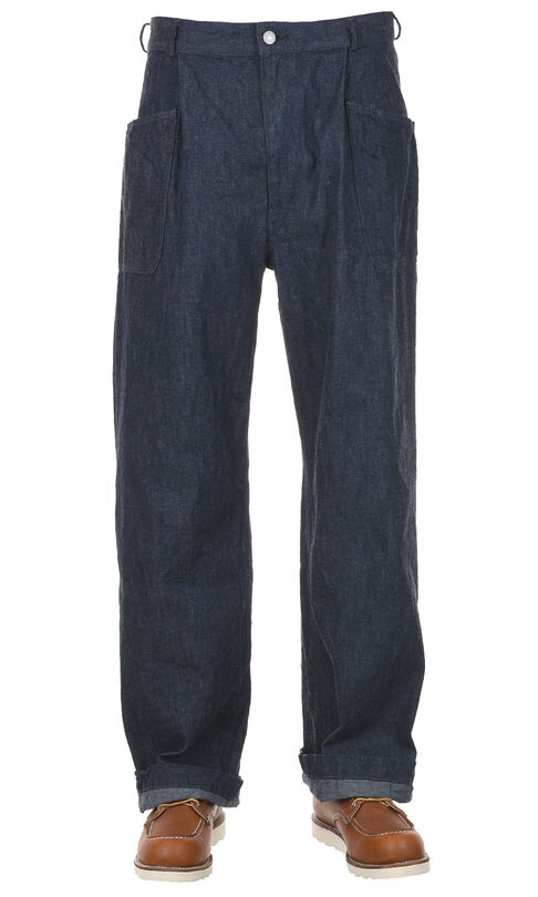 Military Utility Pants Denim 44-702D - Indigo
