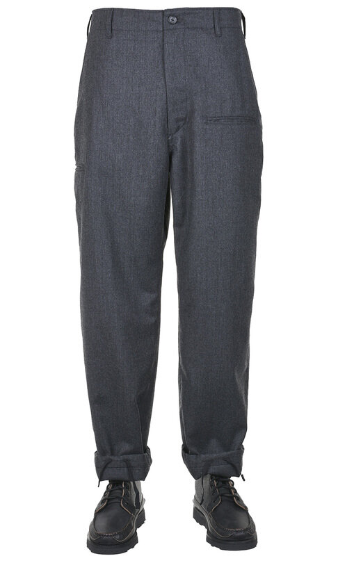 NNP Pant Worsted Wool - Charcoal