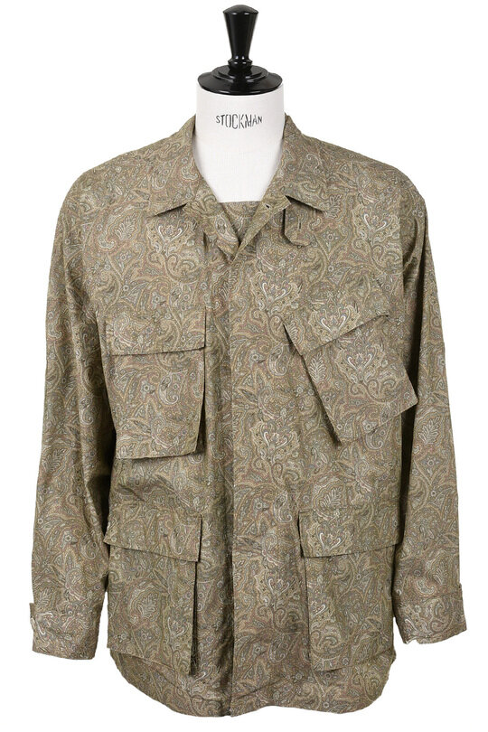 BDU Jacket NyCo Paisley - Tan