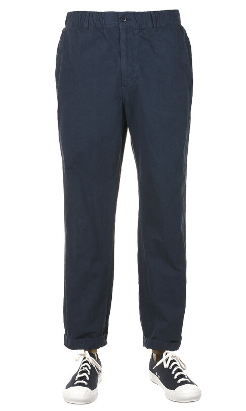 31-60-8478 High Count Taper Pants - Navy