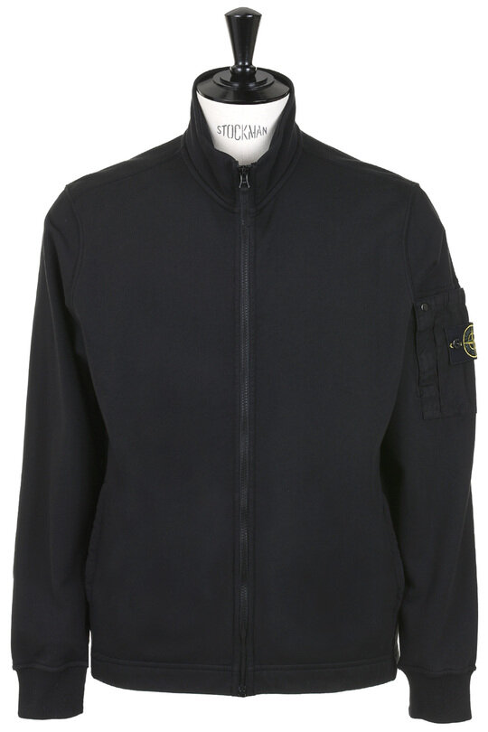 6100018 Cardigan Zip Utility Pocket - Black