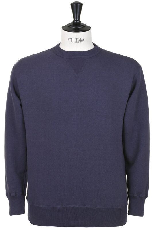 Lot#86001Loop Wheel Sweatshirt - Navy