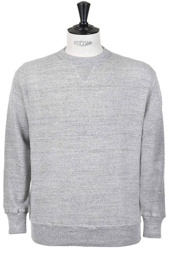 Lot#86001 Loop Wheel Sweatshirt - Heather Grey