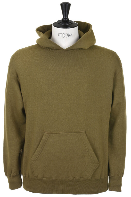 Lot#86002 Loop Wheel Hoody - Khaki