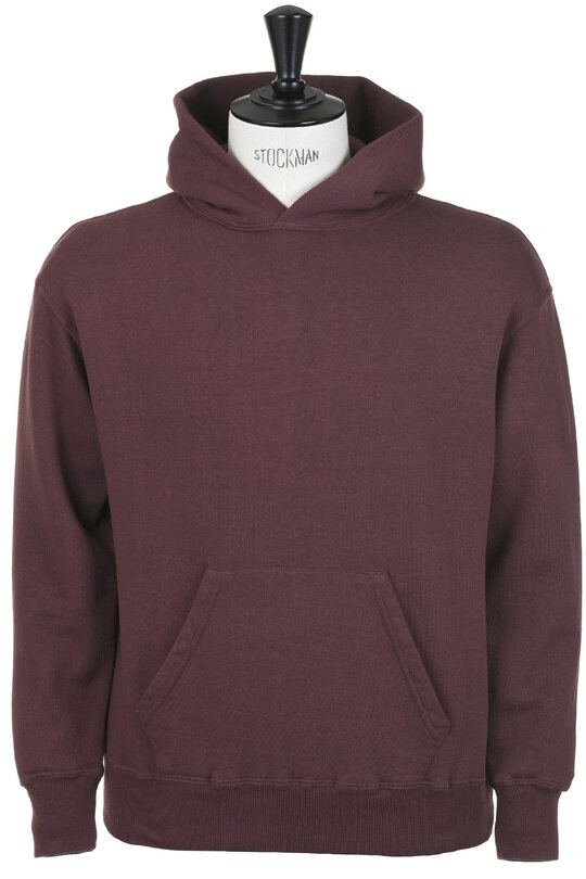 Lot#86002 Loop Wheel Hoody - Bordeaux