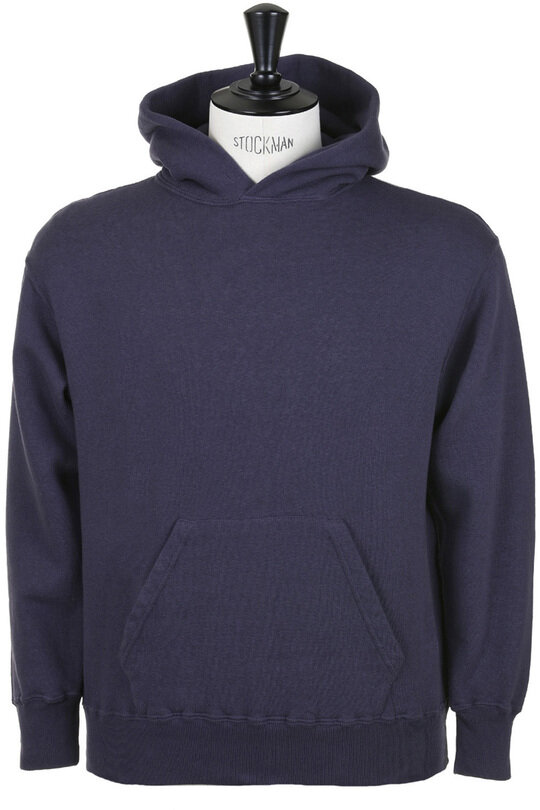 Lot#86002 Loop Wheel Hoody - Navy