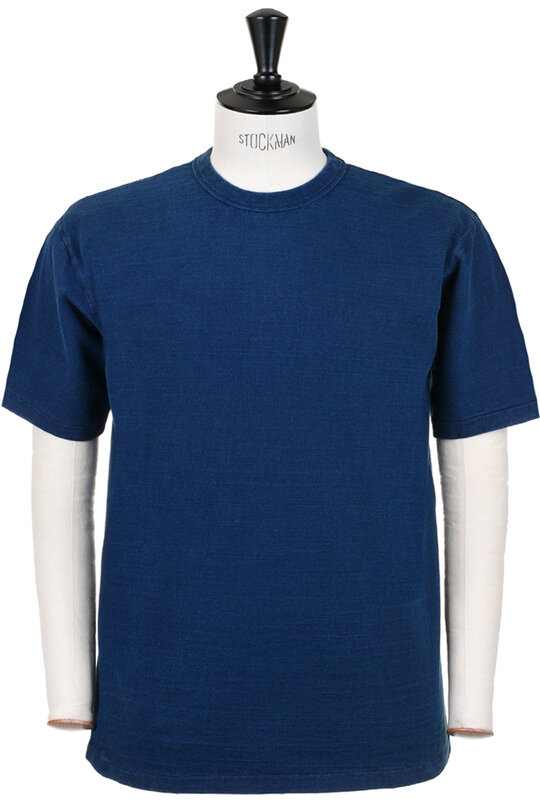 Lot#35001IND 7.7oz Mid Weight Tee - Indigo