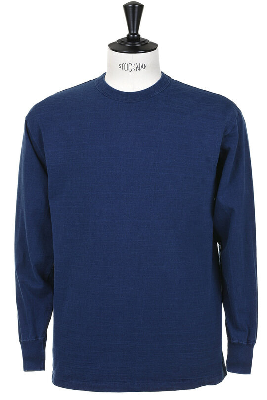 Lot#55001IND 7.7oz Indigo L/S Tee - Indigo