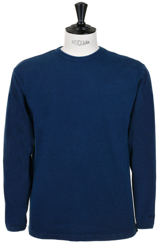 Lot# 58001IND 9.5oz Indigo L/S Tee - Indigo