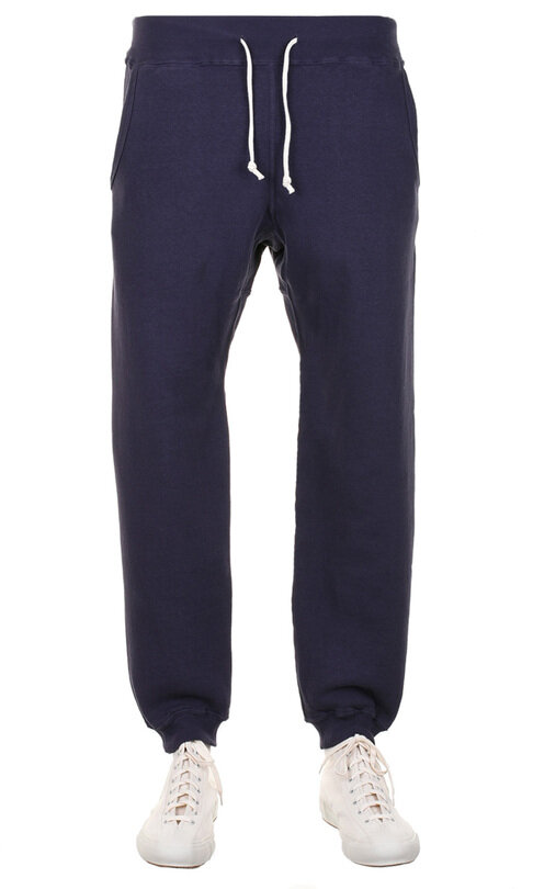 Lot#87006 Loop Wheel Sweat Pants - Navy