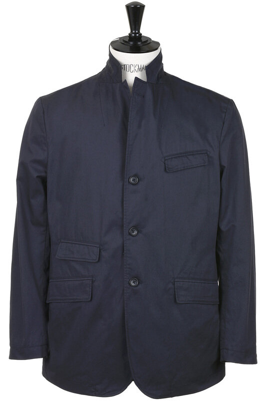 Andover Jacket High Count Twill - Navy