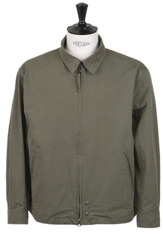Claigton Jacket Sanded Cloth - Olive