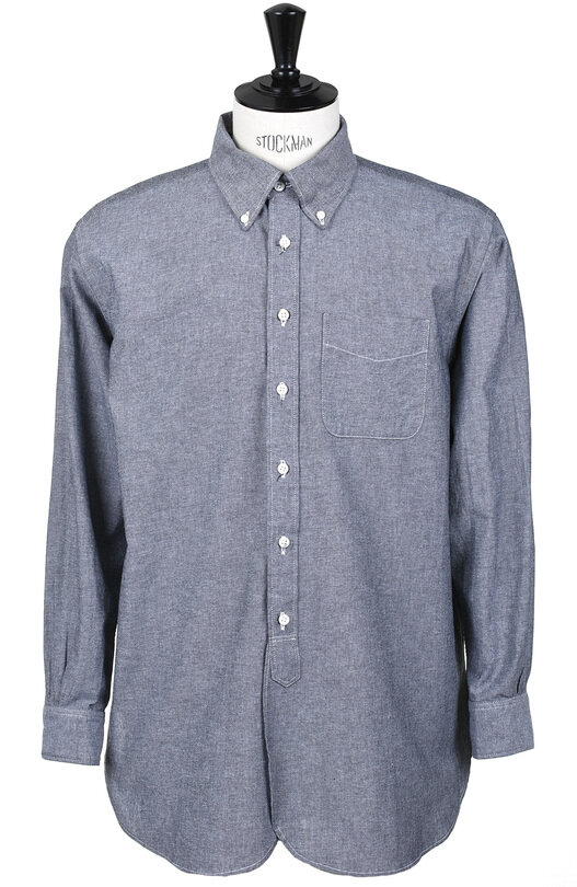 19th Century Grey Cotton Chambray - Chambray