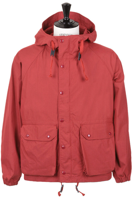 LT Parka Lt Weight NyCo Poplin - Red