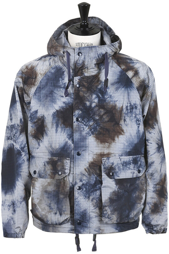 Lt Parka Tie Dye Ripstop - Navy