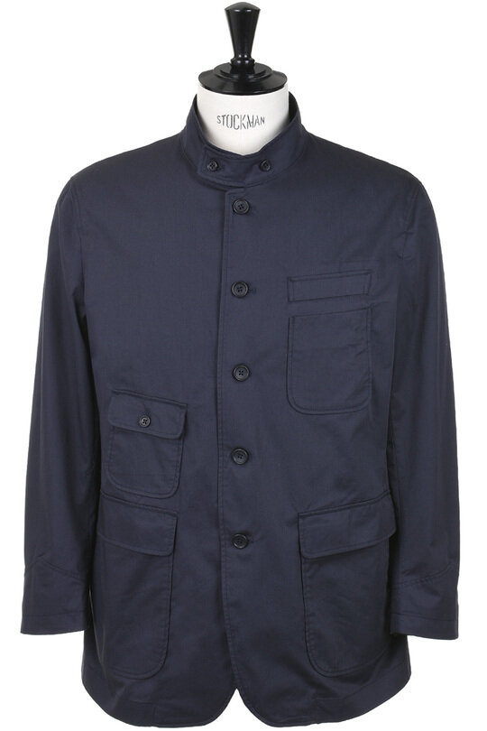 AN Jacket High Count Twill - Dark Navy