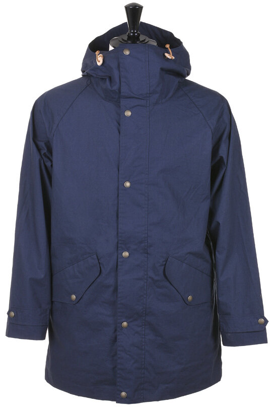 All Weather Hooded Coat - Navy