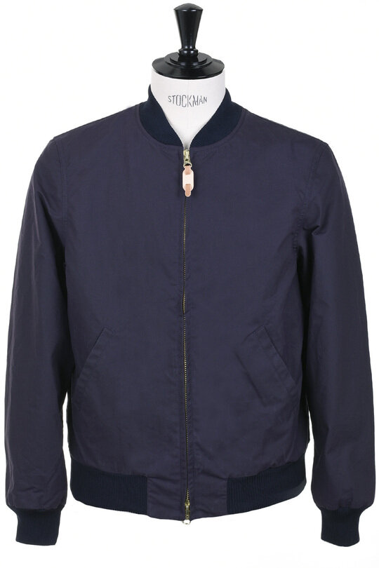 Lined Tank Bomber - Navy