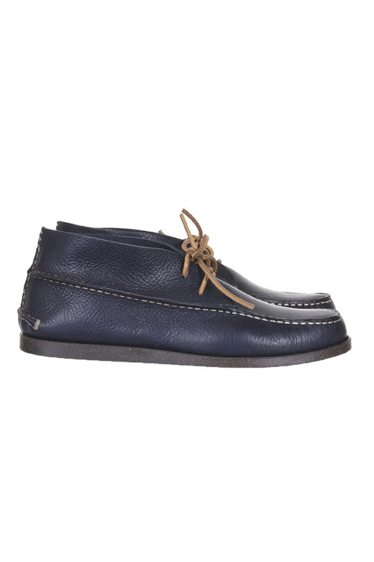 All Handsewn Chukka Virgil Camp Sole - Navy