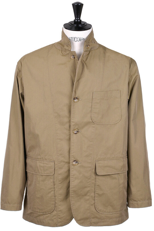 Loiter Jacket Lt. Weight NyCo Twill - Khaki
