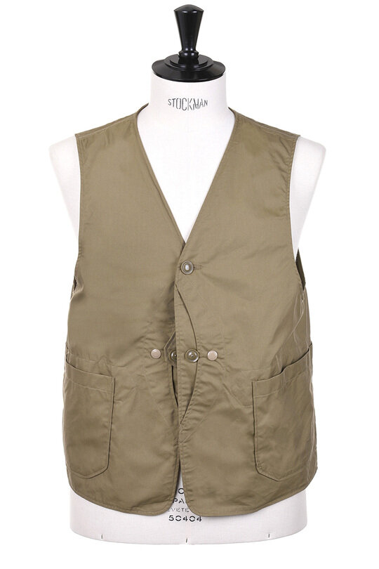 Upland Vest Lt Weight NyCo - Khaki