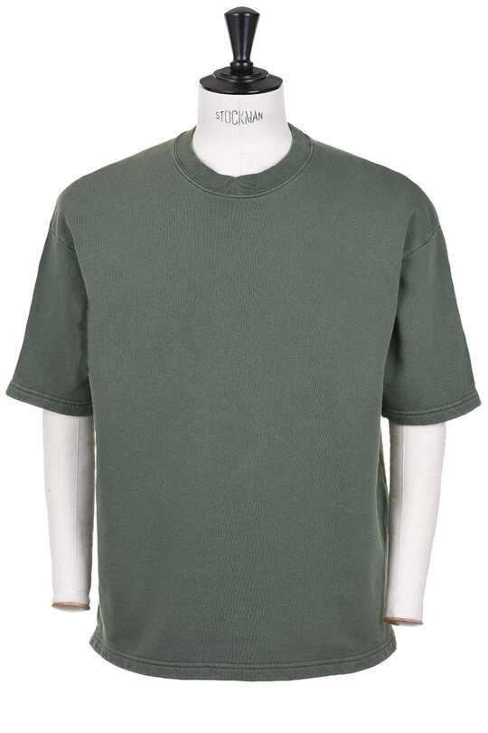 8oz Pigment Dye Short Sleeve Big Tee - Fatigue Green