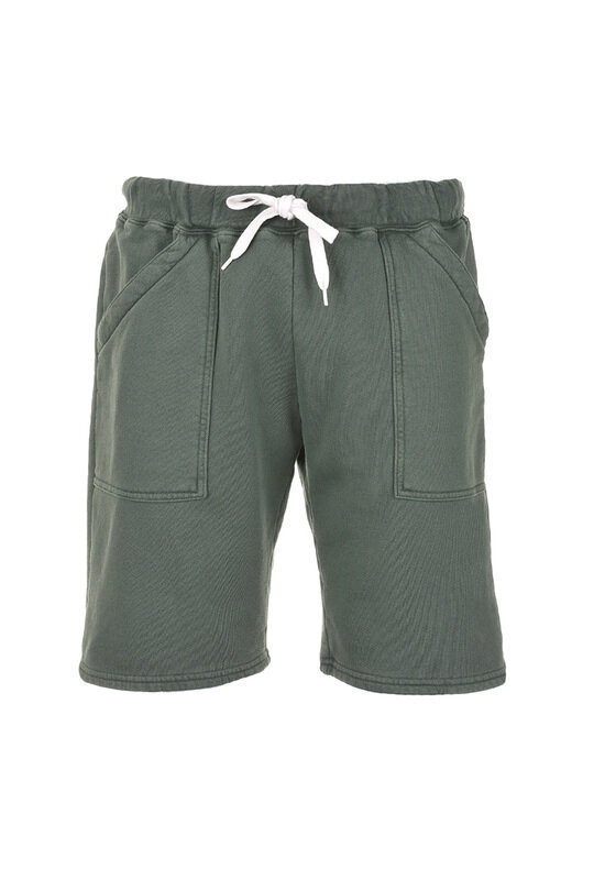 8oz Pigment Dye Army Gym Shorts - Fatigue Green