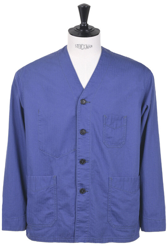 #3135DV-MH1 POST Chinois Travail 2 DV Mini HBT - Blue