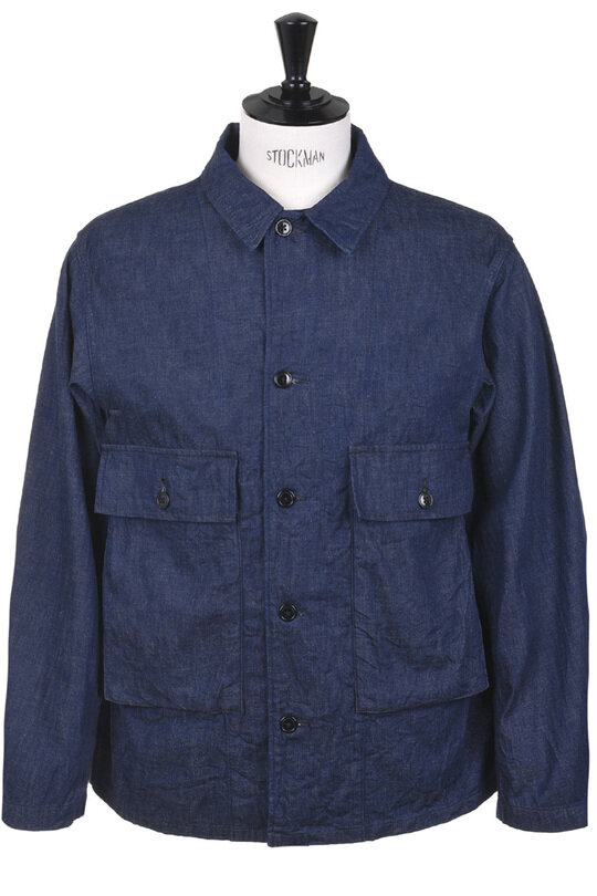 Naval Utility Jacket - Indigo