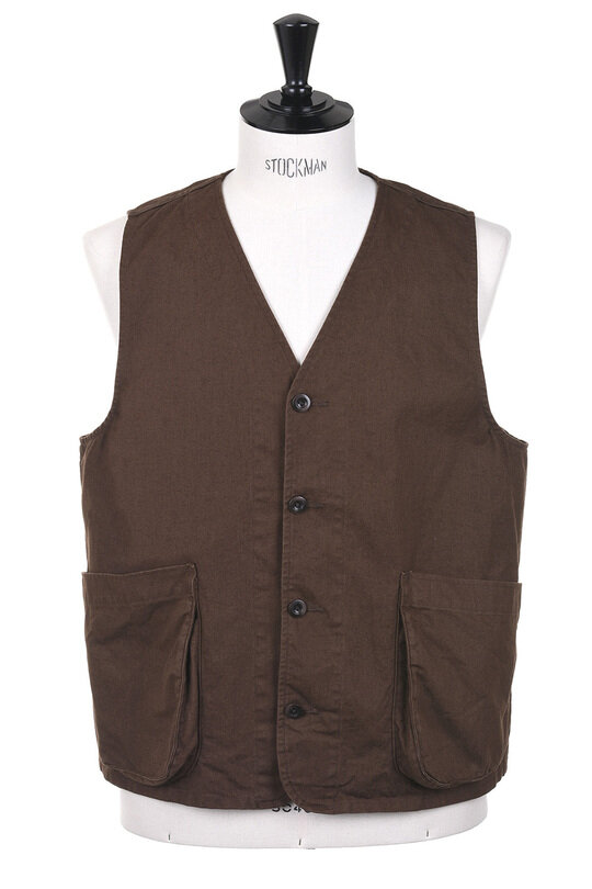 Utility Vest - Dk Brown