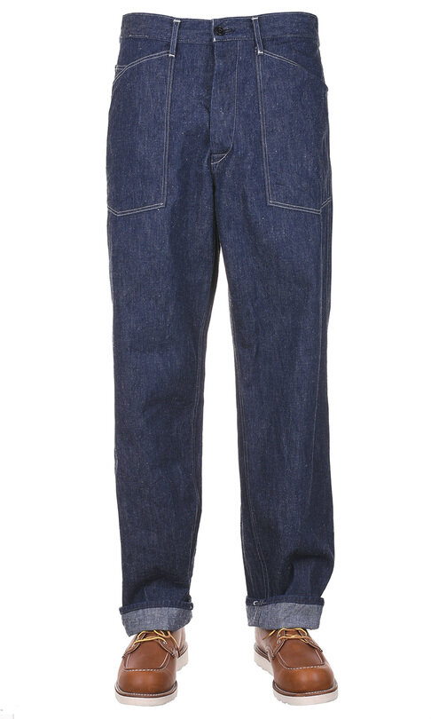  Military Denim Pant O/W - Indigo